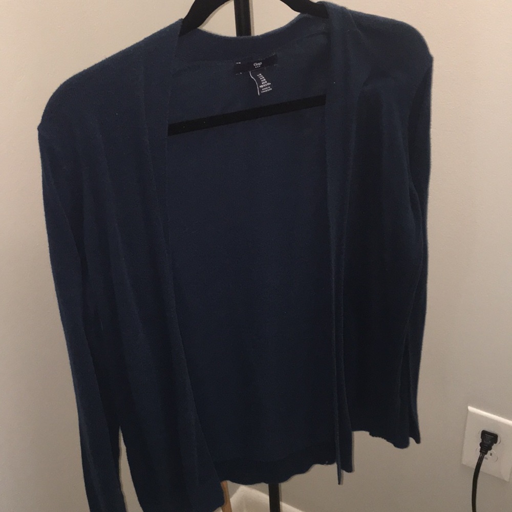 GAP Blue Cardigan